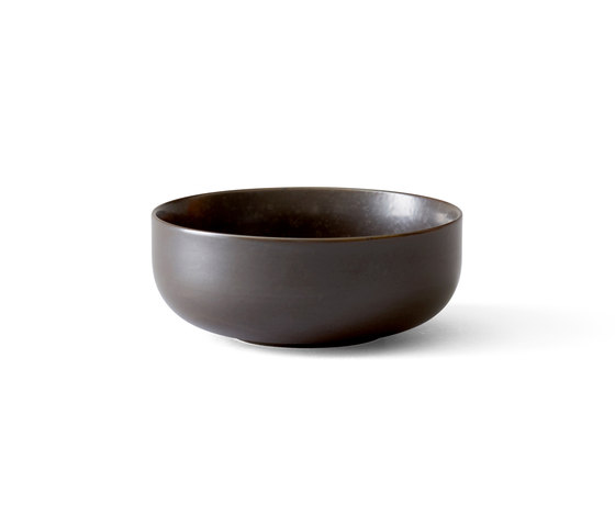 New Norm Bowl | Ø13,5 cm Dark Glazed | Geschirr | Audo Copenhagen