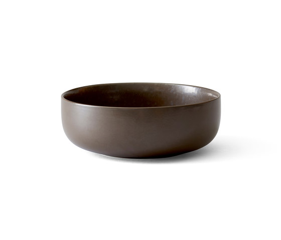 New Norm Bowl | Ø21,5 cm Dark Glazed | Geschirr | Audo Copenhagen