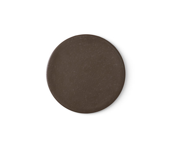 New Norm Plate/Lid | Ø17,5 cm Dark Glazed | Vajilla | Audo Copenhagen