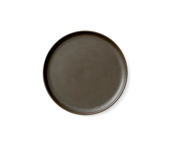 New Norm Lunch Plate | Ø23 cm Dark Glazed | Geschirr | Audo Copenhagen