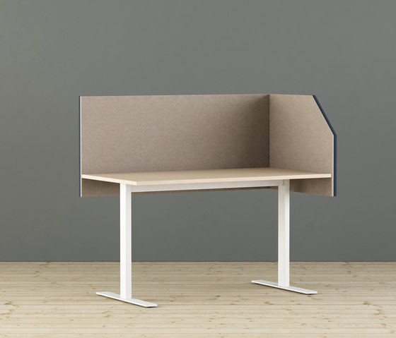 Limbus desk screen diagonal right | Accessori tavoli | Glimakra of Sweden AB