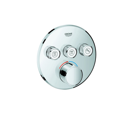 SmartControl Concealed mixer with 3 valves | Grifería para duchas | GROHE