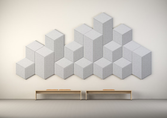 QuingentI Rhombus | Sound absorbing wall systems | Glimakra of Sweden AB