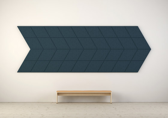 Quingenti Rhombus | Sound absorbing wall systems | Glimakra of Sweden AB