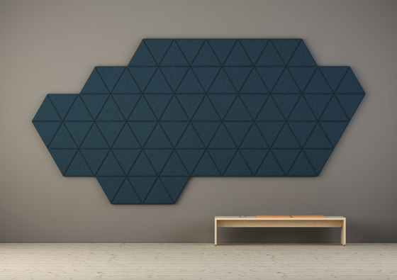 Quingenti Triangle | Sistemas fonoabsorbentes de pared | Glimakra of Sweden AB
