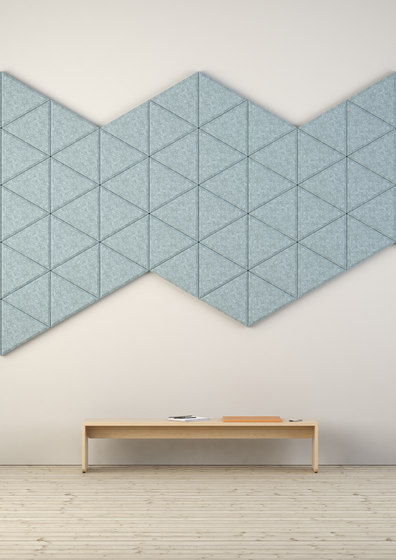Quingenti Triangle | Sound absorbing wall systems | Glimakra of Sweden AB