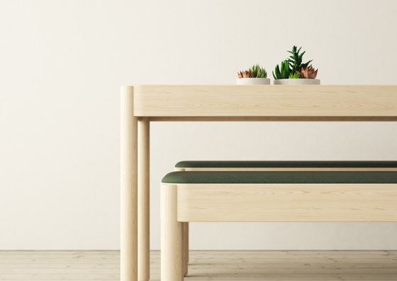 Wakufuru Table and bench | Esstische | Glimakra of Sweden AB