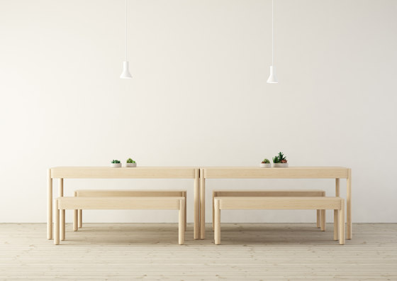 Wakufuru Table and bench | Esstische | Glimakra of Sweden AB