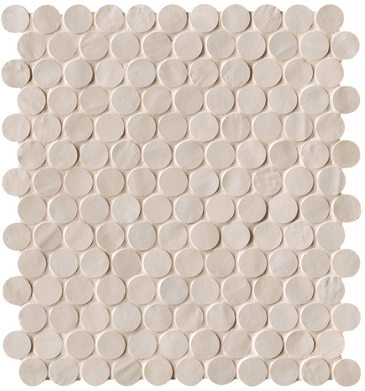 Brooklyn Round Sand Mosaico | Ceramic mosaics | Fap Ceramiche