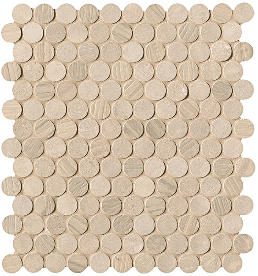Connection Natural Round Mosaico | Ceramic tiles | Fap Ceramiche