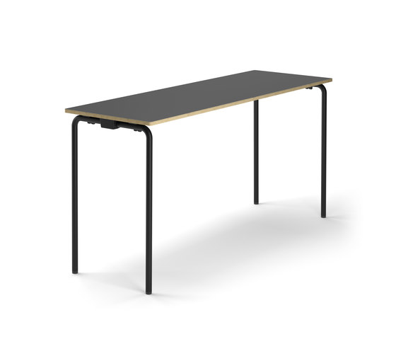 Tube Fold Counter - folding table - round corner | Tables hautes | Randers+Radius