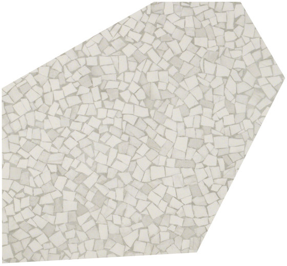 Roma Diamond Caleido Frammenti White | Ceramic tiles | Fap Ceramiche