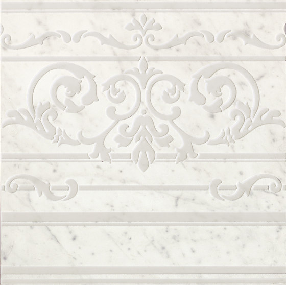 Roma Diamond Carpet Carrara Border | Carrelage céramique | Fap Ceramiche