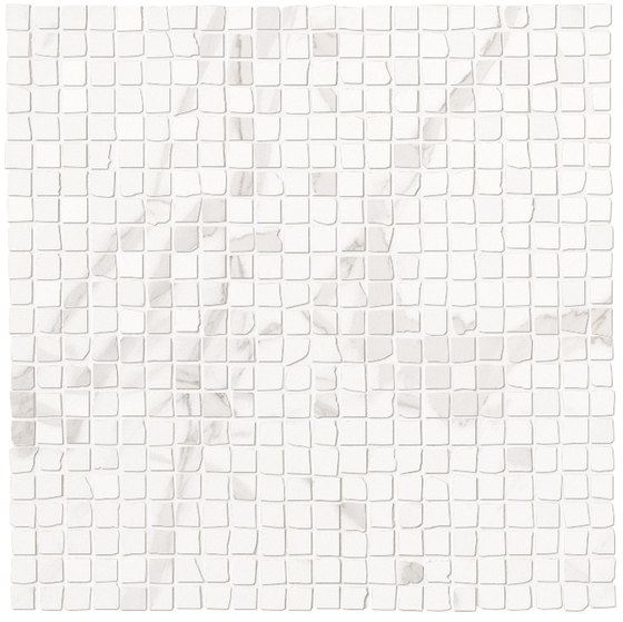 Roma Diamond Statuario Micromosaico | Ceramic tiles | Fap Ceramiche