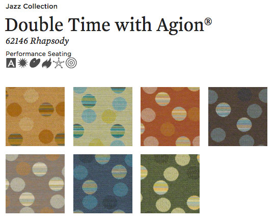Double Time With Agion | Tissus d'ameublement | CF Stinson