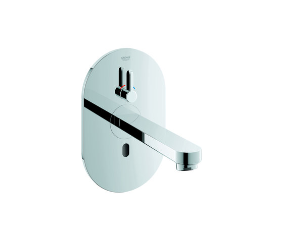 Eurosmart Cosmopolitan E Bluetooth Miscelatore elettronico per lavabo con comando ad infrarossi e limitatore di temperatura regolabile | Rubinetteria lavabi | GROHE