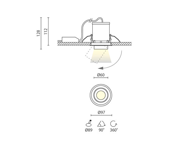 Mike | Recessed ceiling lights | Aqlus
