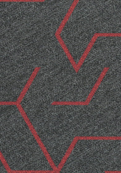 Flotex Planks | Triad red line | Carpet tiles | Forbo Flooring