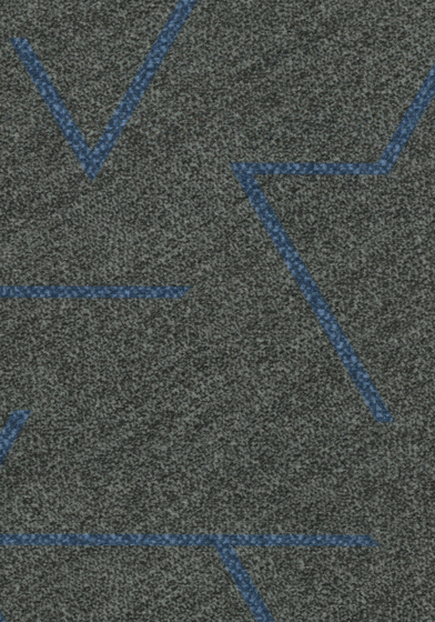 Flotex Planks | Triad blue line | Teppichfliesen | Forbo Flooring