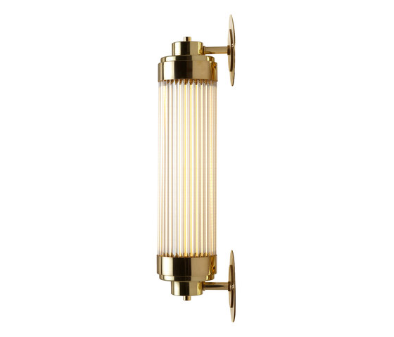 7216 Pillar Offset Wall Light,LED, Polished Brass | Lampade parete | Original BTC