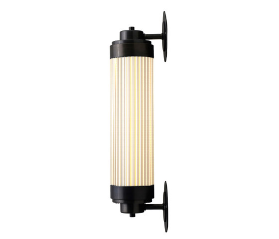 7216 Pillar Offset Wall Light,LED, Weathered Brass | Wall lights | Original BTC