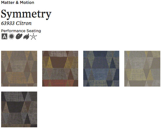 Symmetry | Tejidos tapicerías | CF Stinson