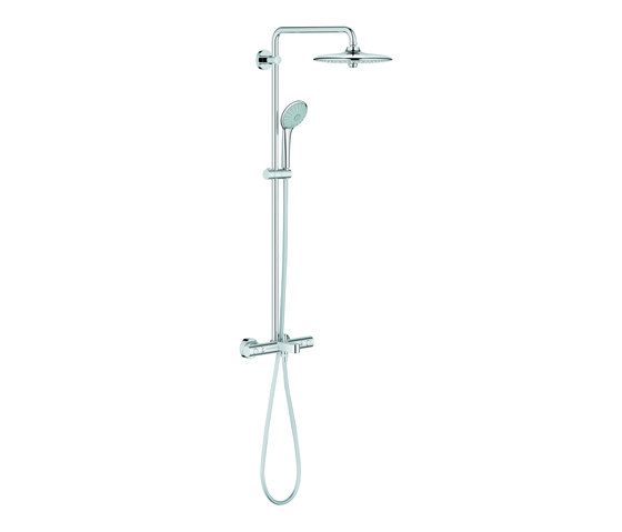 Euphoria System 260 Shower system with bath thermostat for wall mounting | Rubinetteria doccia | GROHE