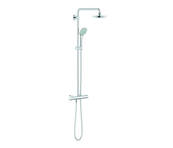 Euphoria System 180 E with thermostat for wall mounting | Shower controls | GROHE