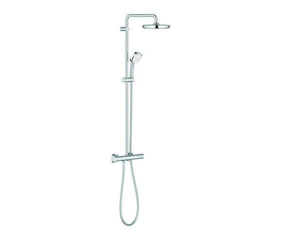 Tempesta Cosmopolitan System 210 with thermostat for wall mounting | Grifería para duchas | GROHE