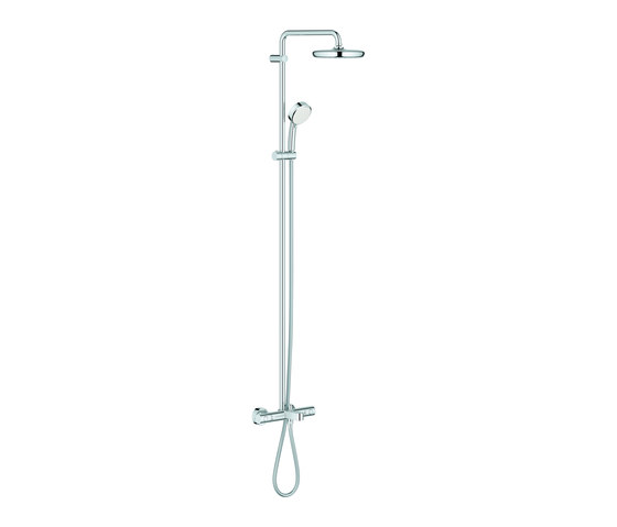 Tempesta Cosmopolitan System 210 Shower system with bath thermostat for wall mounting | Rubinetteria doccia | GROHE