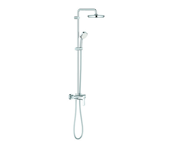 Tempesta Cosmopolitan System 210 Shower system with single lever for wall mounting | Grifería para duchas | GROHE