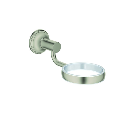 Essentials Authentic Glass/soap dish holder | Jaboneras | GROHE