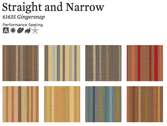Straight And Narrow | Tissus d'ameublement | CF Stinson