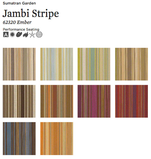 Jambi Stripe | Tissus d'ameublement | CF Stinson