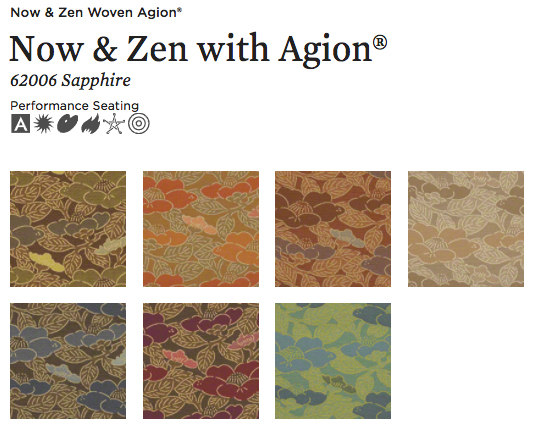 Now & Zen with Agion | Tessuti imbottiti | CF Stinson