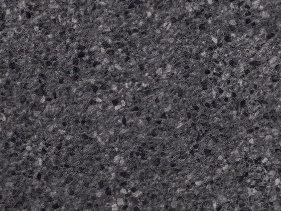 Fluorite Negro Bush-hammered | Mineral composite panels | INALCO
