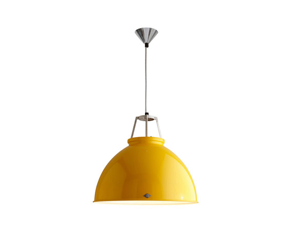 Titan Size 5 Pendant, Yellow/White Interior | Lámparas de suspensión | Original BTC