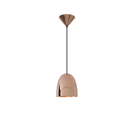 Stanley Small Pendant Light, Polished Copper | Lámparas de suspensión | Original BTC