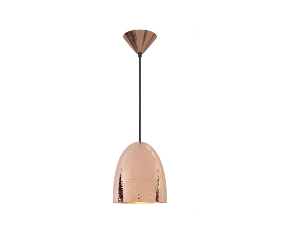 Stanley Medium Pendant Light, Hammered Copper | Lámparas de suspensión | Original BTC