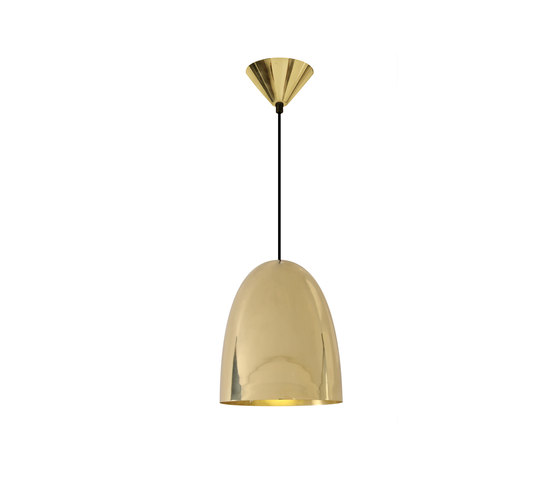 Stanley Large Pendant Light, Polished Brass | Lámparas de suspensión | Original BTC