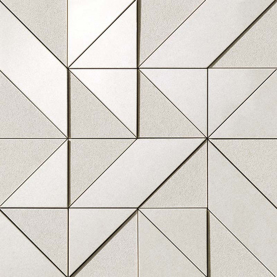 Arkshade white mosaico Art 3D | Ceramic mosaics | Atlas Concorde