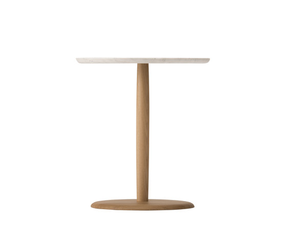 KAMUY 18" dia Side Table marble top | Beistelltische | Conde House