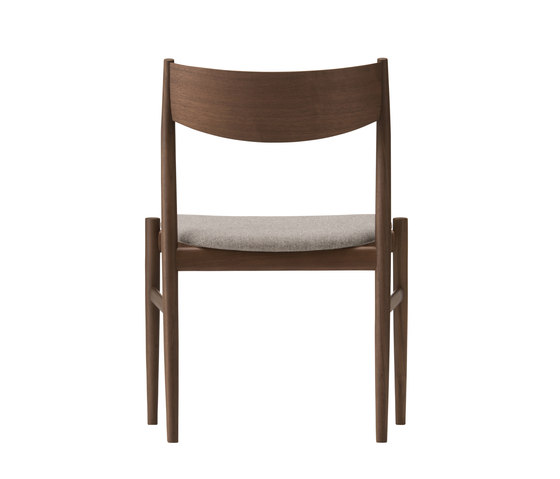 KAMUY Armless Chair upholstered seat | Sillas | Conde House