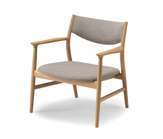 KAMUY Lounge Chair upholstered back | Poltrone | Conde House