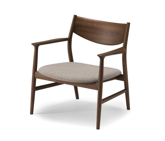 KAMUY Lounge Chair wood back | Poltrone | Conde House