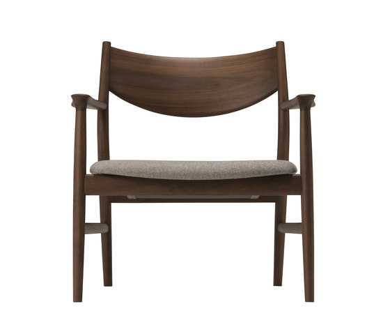 KAMUY Lounge Chair wood back | Poltrone | Conde House