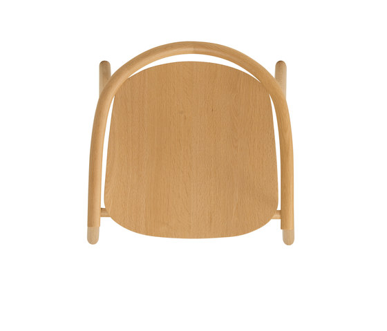 SPLINTER Armchair wood seat | Sillas | Conde House