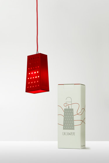 Cacio&pepe S red | Lámparas de suspensión | IN-ES.ARTDESIGN