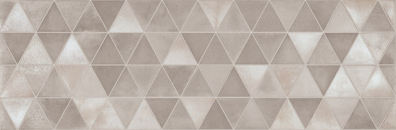 Medley Campitura Origami _03greige | Ceramic tiles | Ceramiche Supergres