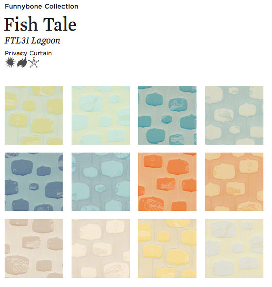 Fish Tale | Tissus de décoration | CF Stinson
